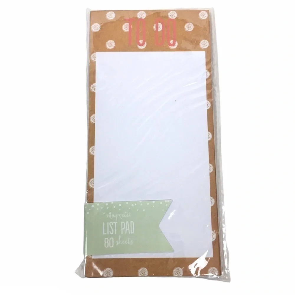 Christmas Plaid Dots Stationery Set Notepad Sticky Notes Page Flags Washi Tape